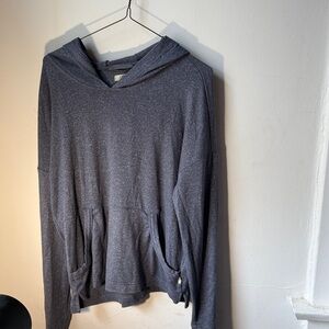 UGG Heathered blue Hooded Pullover